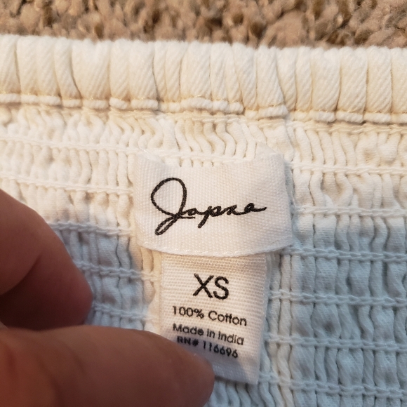 Japna Women’s Off White Jumpsuit Overalls Size Xtra Small - Picture 6 of 10